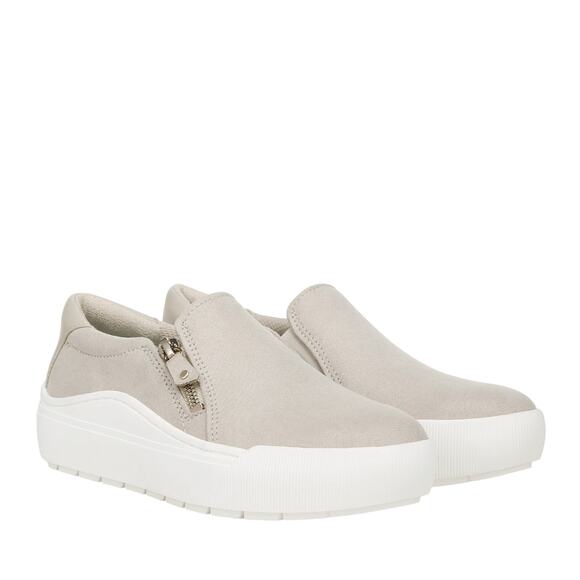 Dr. Scholl's Women's Time Off Now Slip On Sneaker Size 8.5 Taupe Grey NIB - Picture 1 of 13